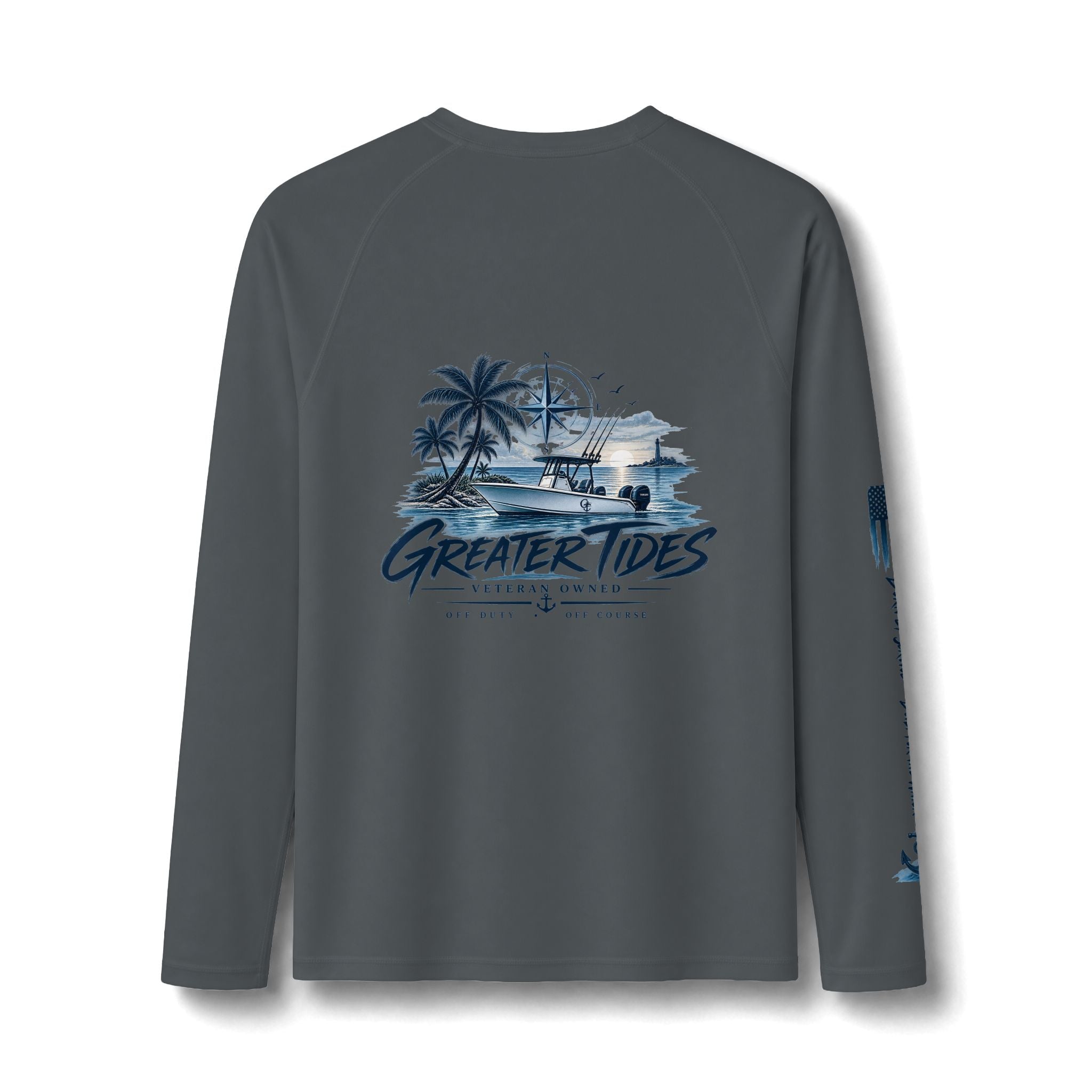 Greater Tides - Coastal Run Performance Rash Gaurd
